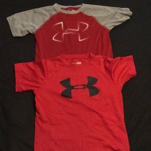 Two boys medium shirts